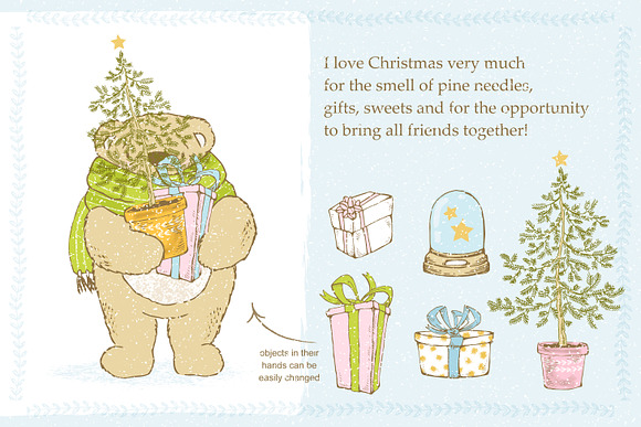 Teddy Bear: little story.  in Illustrations - product preview 1