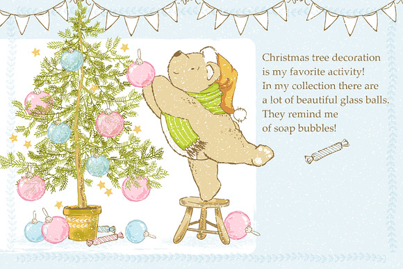 Teddy Bear: little story.  in Illustrations - product preview 3