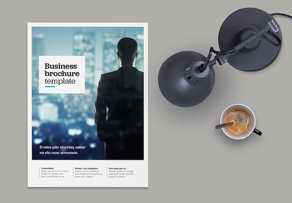 Business magazine indesign template in Magazine Templates - product preview 5