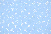 Grunge simple snowflakes pattern