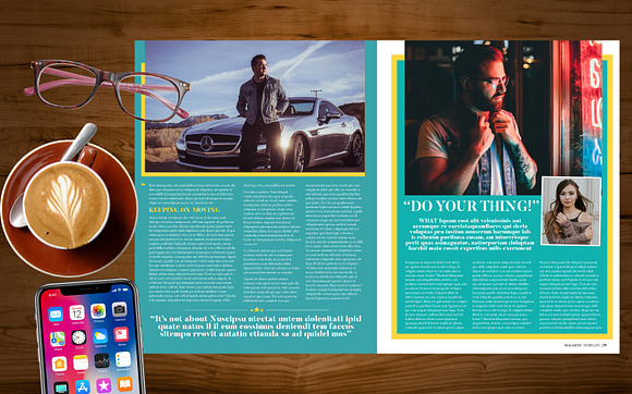 Magazine Template in Magazine Templates - product preview 16