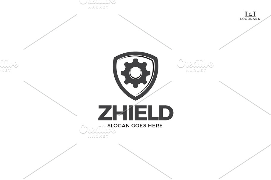 Zhield Logo in Logo Templates - product preview 8