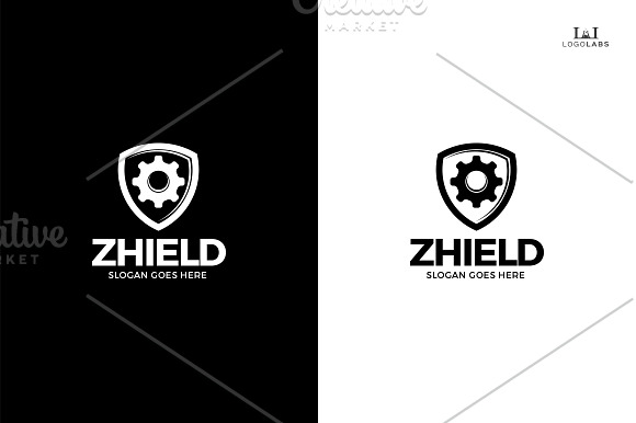 Zhield Logo in Logo Templates - product preview 2