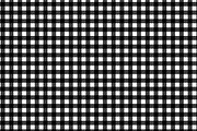 Black and white gingham pattern
