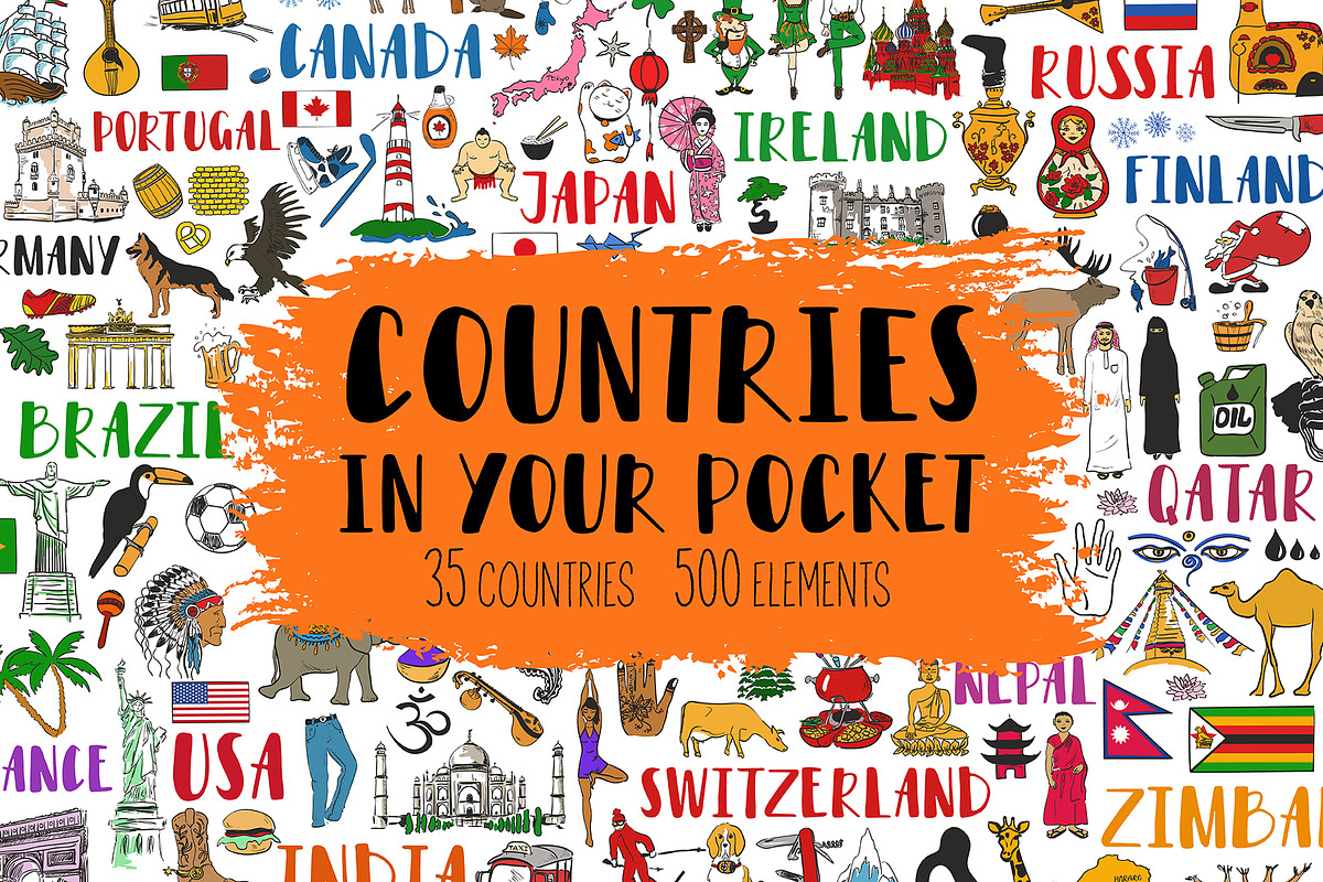 Countries In Your Pocket in Graphics - product preview 8
