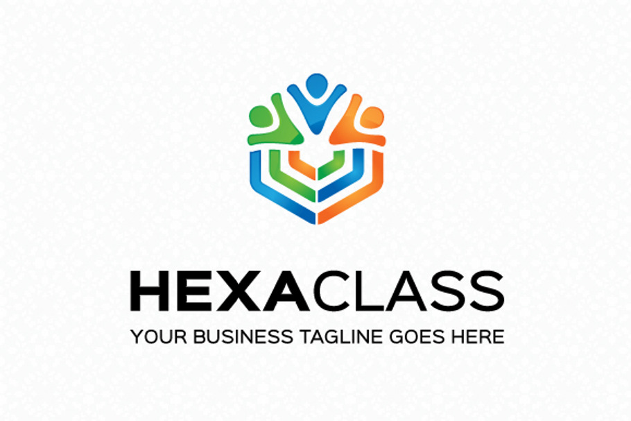 Hexa Class Logo Template in Logo Templates - product preview 8