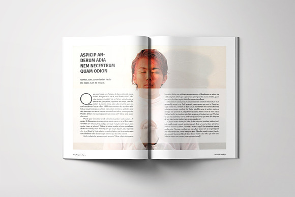 A4 & US Letter Magazine in Magazine Templates - product preview 5