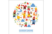 Garden gnome beard dwarf characters