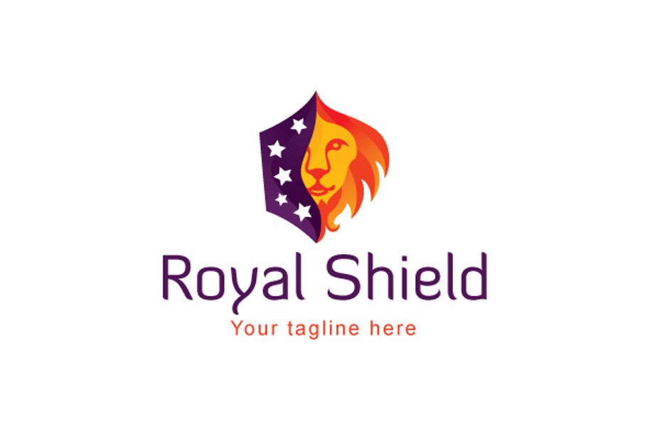 Royal Shield-Wild Animal Lion in Logo Templates - product preview 8