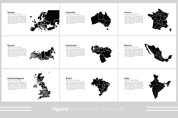 Hipster Keynote Template in Keynote Templates - product preview 9