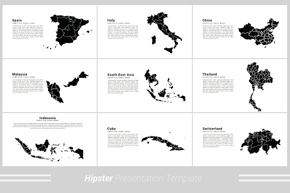 Hipster Keynote Template in Keynote Templates - product preview 10