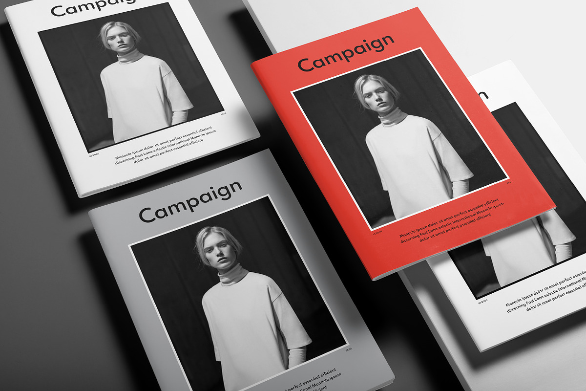 Fashion+Lifestyle Magazine in Magazine Templates - product preview 8