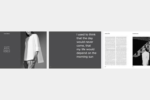 Fashion+Lifestyle Magazine in Magazine Templates - product preview 6