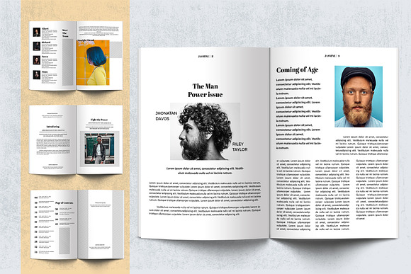 Jasmine Magazine in Magazine Templates - product preview 1