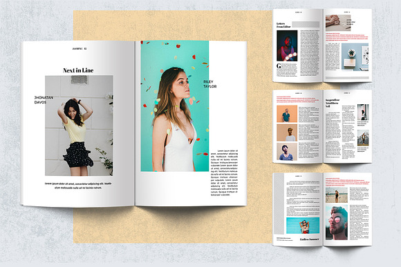 Jasmine Magazine in Magazine Templates - product preview 2