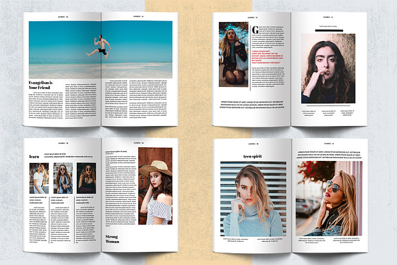 Jasmine Magazine in Magazine Templates - product preview 5