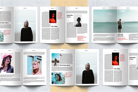 Jasmine Magazine in Magazine Templates - product preview 7