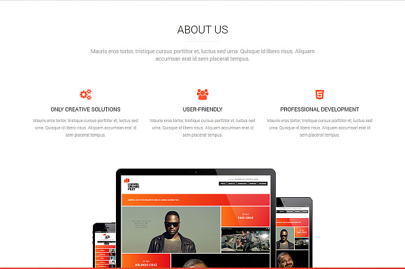 Clarix - Creative Agency WP Theme    in WordPress Portfolio Themes - product preview 1