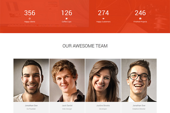 Clarix - Creative Agency WP Theme    in WordPress Portfolio Themes - product preview 2