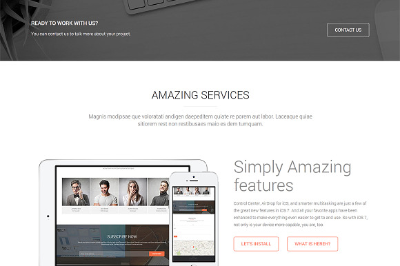 Clarix - Creative Agency WP Theme    in WordPress Portfolio Themes - product preview 3