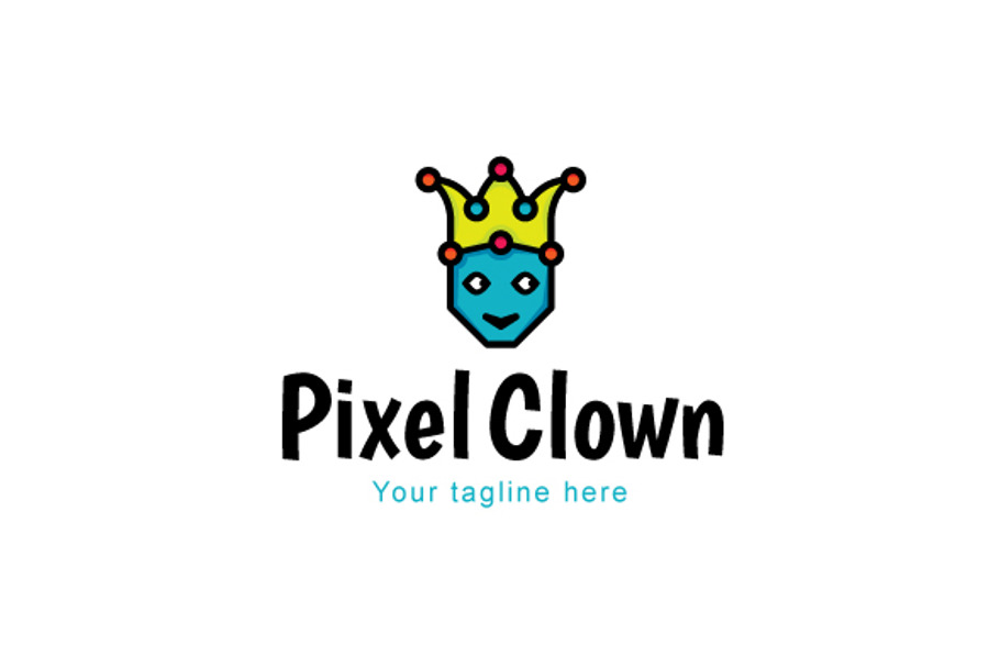 Pixel Crown Logo in Logo Templates - product preview 8
