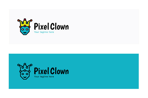 Pixel Crown Logo in Logo Templates - product preview 1