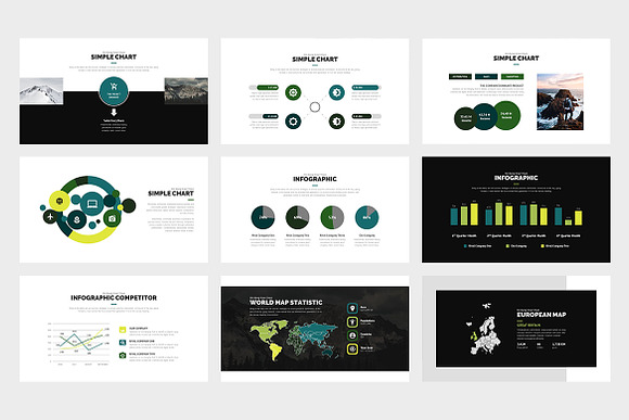 Oxynus : Minimal Style Powerpoint in PowerPoint Templates - product preview 5