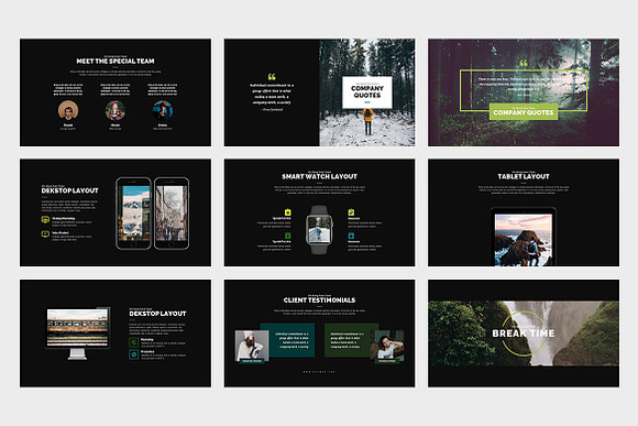 Oxynus : Minimal Style Powerpoint in PowerPoint Templates - product preview 10