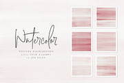 Red Watercolor Texture Backgrounds