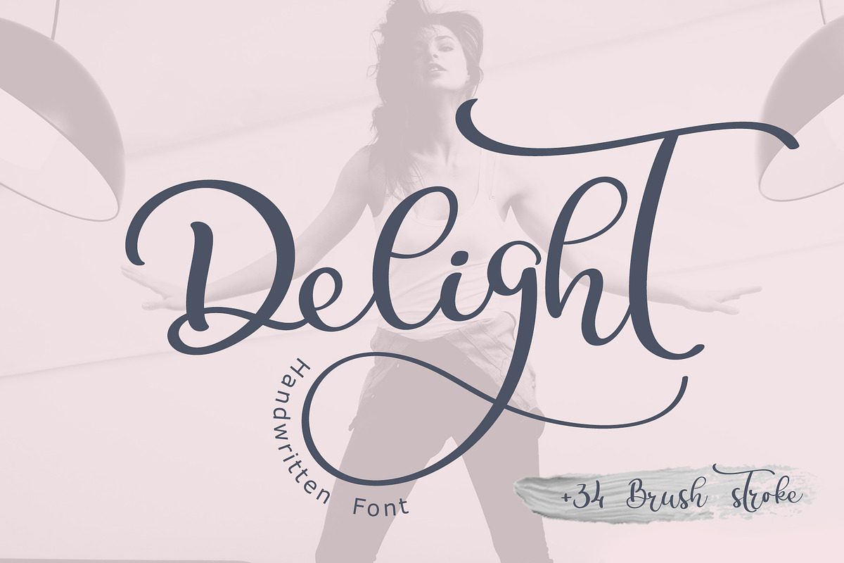 Calligraphy Wedding Font Delight in Wedding Fonts - product preview 8