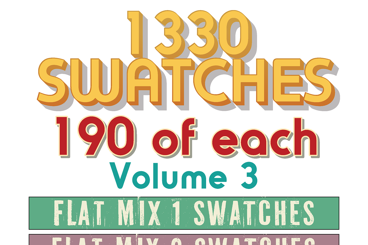 1330 Swatches - Volume 3 in Photoshop Color Palettes - product preview 8
