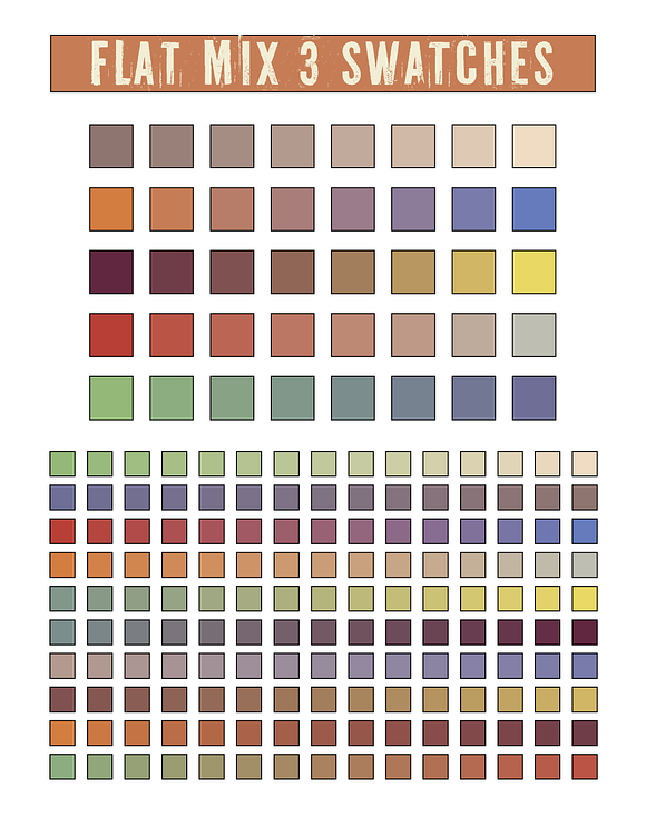 1330 Swatches - Volume 3 in Photoshop Color Palettes - product preview 2