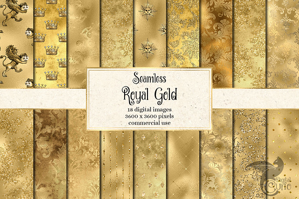 Royal Gold Digital Paper