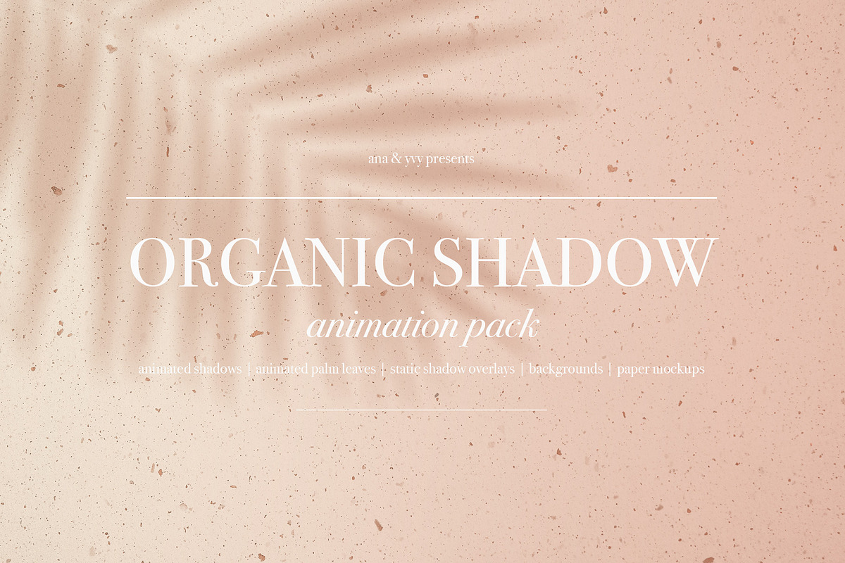 Animated Organic Palm Leaf Shadow in Product Mockups - product preview 8