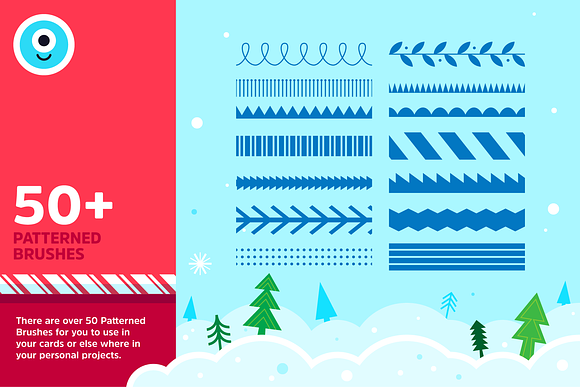 Holiday Card Generator in Illustrations - product preview 1