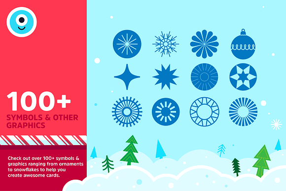 Holiday Card Generator in Illustrations - product preview 2