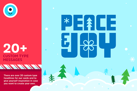 Holiday Card Generator in Illustrations - product preview 3