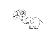 White Elephant Vote Drawing