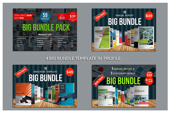 60 Pages Magazine Templates in Magazine Templates - product preview 10