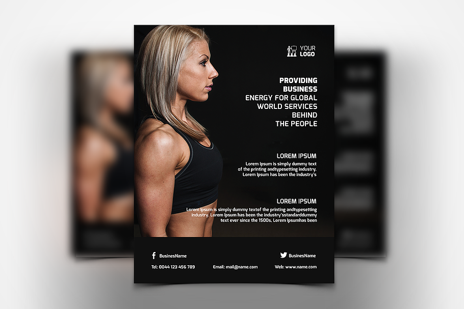 Training Flyer in Flyer Templates - product preview 8