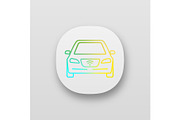 Smart car app icon
