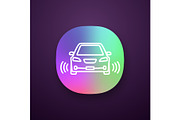 Smart car app icon