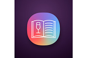 Wine menu app icon
