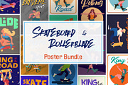 Skateboard & Rollerblade