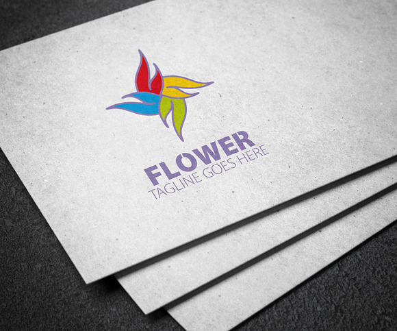 Flower Logo in Logo Templates - product preview 4