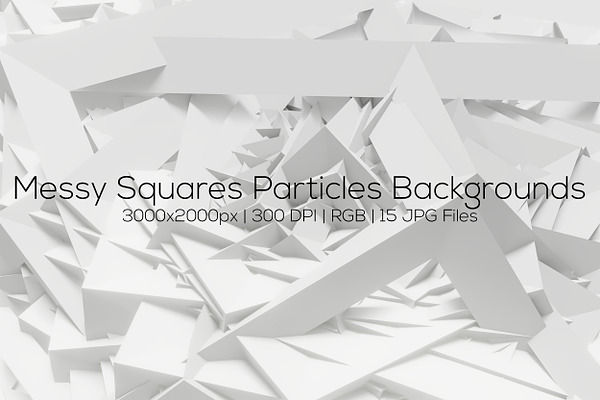 Messy Squares Particles Backgrounds