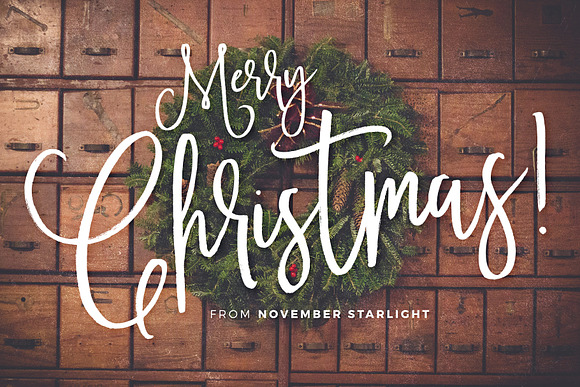 November Starlight (New Update!) in Fancy Fonts - product preview 9