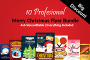 Christmas Flyers Templates Bundle 10