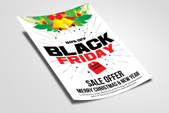 Black Friday Sale Offer Flyer Temp in Flyer Templates - product preview 1