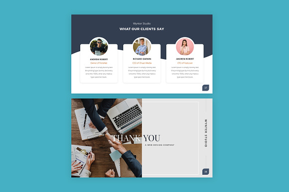 Wynter PowerPoint Template in PowerPoint Templates - product preview 4